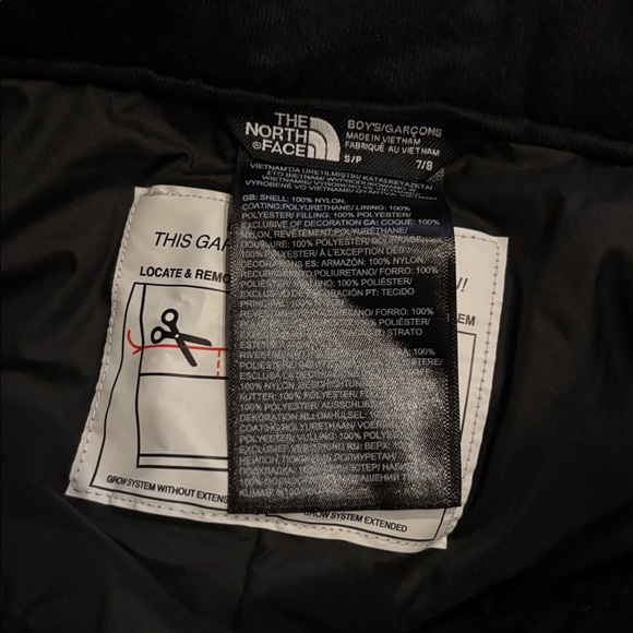 NORTH FACE FREEDOM Snow/Ski INSULATED PANTS BOYS in Black - Picture 10 of 16